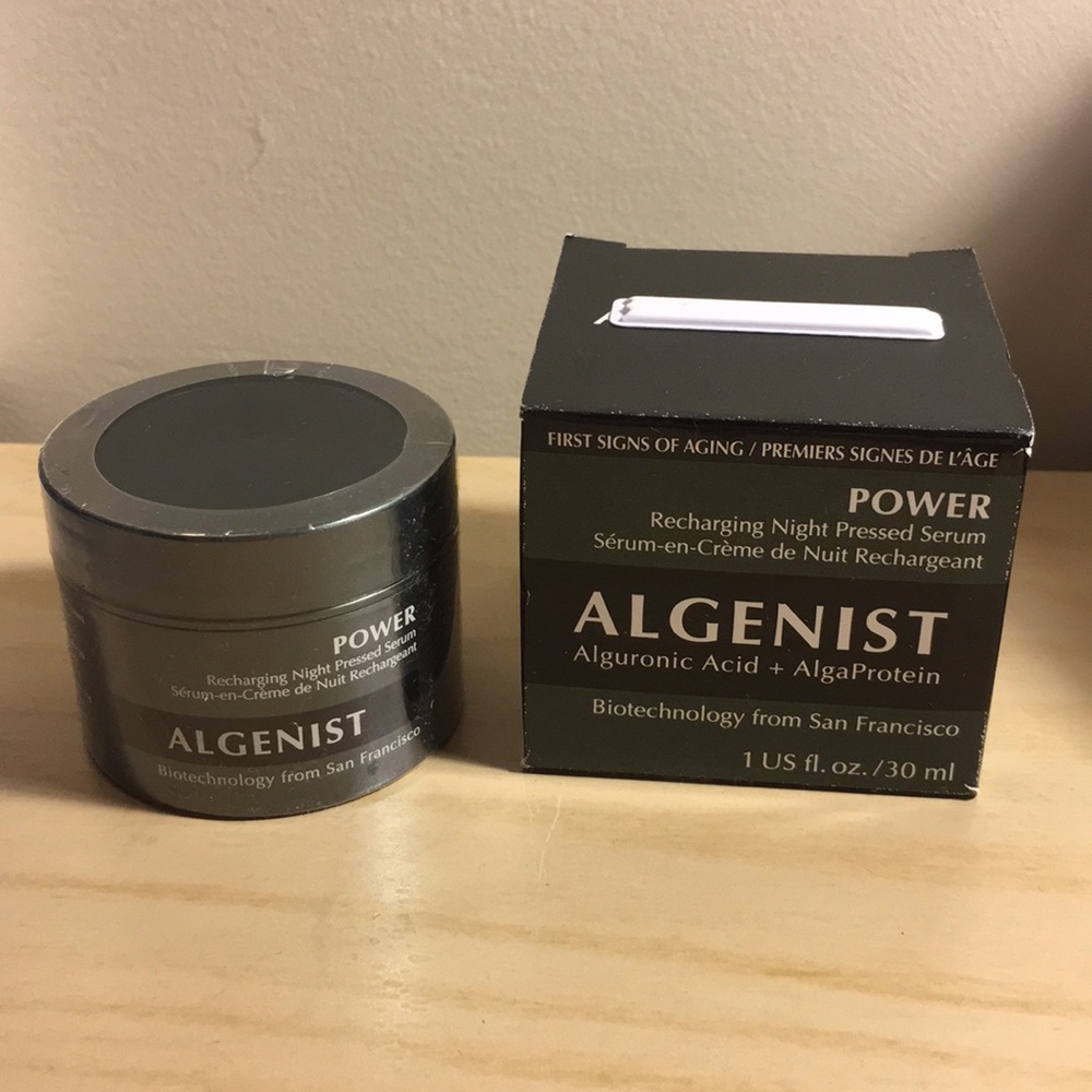 NEW Algenist Re-charging Night Presses Serum